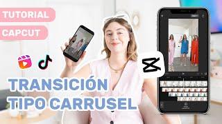 TRANSICIÓN CAMBIO DE ROPA tipo CARRUSEL| TUTORIAL Tiktok & Reels con CAPCUT 