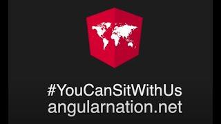 #YouCanSitWithUs on Angular Nation!