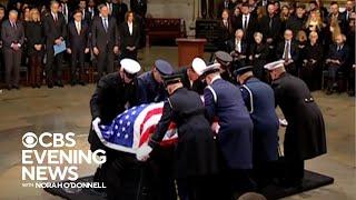 Jimmy Carter lying in state at U.S. Capitol