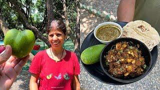 दुनिया का सबसे FRESH FOOD खाया है कभी? Beautiful couple feed fresh farm food Dehradun food tour