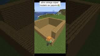 minecraft ultra modern ev yapımı