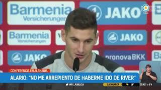 Lucas Alario, en Alemania: "No me arrepiento de haber dejado River" | #TPANoticias