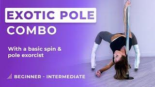 Exotic Pole Tutorial  | Beginner Intermediate Exotic Pole tutorial with basic spin & pole exorcist