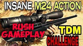 Pubg Mobile TDM Only M24 Rush Gameplay || Pubg Mobile || • Vishal Modak