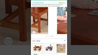 51 % off KidKraft Wooden Farmhouse Table & 4 Chairs Set