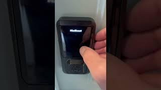 How to use the Kwikset Halo Wifi Touchscreen Smart lock.  Tutorial for guests.