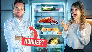 NORBERT BALANCE SON FRIGO ! (les secrets du frigo d'un chef) @LeLoftdeNorbert