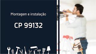 Instalação de ventilador de teto CP 99132 - Orbegozo