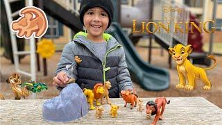 4 Year Old Recreating The Lion King Movie With Toys