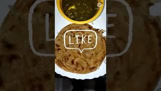 Lachha Parantha With Palak Paneer || Combo Recipe ||   #Kunalvlogs #shorts #amazing #paneerrecipe