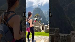 #Iconic Hike to Machu Picchu l  Inca Trail l  Hiking Review & Total Costs #hikingtrail #travel