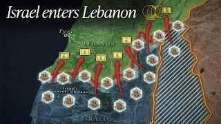 Israel invades Lebanon.