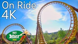 [4K-POV] Goudurix  On Ride - Front Row - Parc Astérix Paris