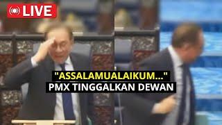 Parlimen Kecoh, Anwar Terpaksa Tinggalkan Dewan