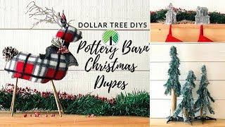 POTTERY BARN CHRISTMAS INSPIRED DOLLAR TREE DIYS