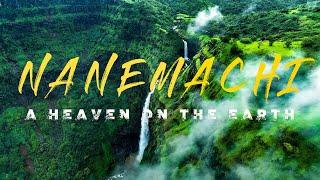 Nanemachi Waterfall - A Heaven on the Earth | Nanemachi | Nanemachi Waterfall Trek | Drone Video