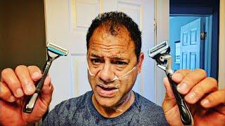 Gillette Fusion Proglide vs. the SHAVELOGIC S5 Razor — average guy tested #APPROVED  #ShaveWars