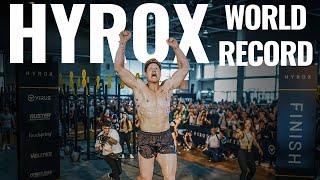 Hunter McIntyre Sets the HYROX WORLD RECORD