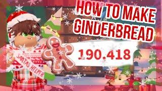 How to Make Gingerbread FAST in Adopt Me Roblox 2024!  (Winter Tips & Tricks)"