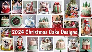 2024 Christmas cake designs,decoration ideasEasy,simple beginners Christmas cakedesign@tumpling