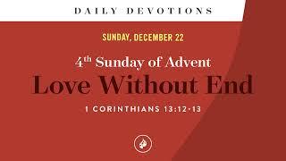 Love Without End – Daily Devotional