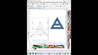 Ac Letter Logo Design In Coreldraw|| Corel Draw Tutorial #logodesign