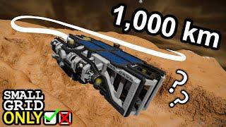 1,000 km and I ALMOST missed it: Space Engineers Small Grid Only [ep17]