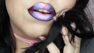 How To Do Easy Unicorn Ombre Lips with Tattoo Junkee