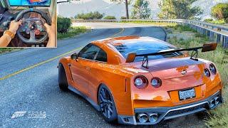 Nissan GTR Nismo R35 - Forza horizon 5 | Logitech g29 Gameplay