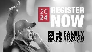 Family Reunion 2024 Keynote Speaker - Tony Robbins!