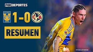  GOLPE AL CAMPEÓN | Tigres 1-0 América | HIGHLIGHTS | Jornada 3, Apertura 2024 | Liga MX