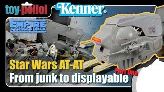 Building a Vintage Kenner AT-AT from a pile of Junk - Part 1 - Toy Polloi