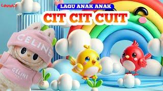 LAGU ANAK ANAK - CIT CIT CUIT - LAGU ANAK BALITA - LAGU ANAK INDONESIA POPULER /  @LOUWLYKIDS