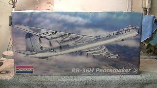 Vintage Monogram 1/72 Scale B-36 Peacemaker Pt 1