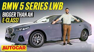 2024 BMW 5 Series LWB walkaround - Long story short | First Look | @autocarindia1