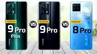 Realme 9 Pro Plus vs Realme 9 Pro vs Realme 8 Pro || Price || specification || full comparison