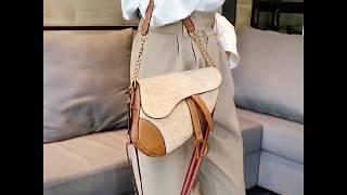 Real Video Sweet Korean Version Saddle Bag / Tas Selempang import - DROP3331