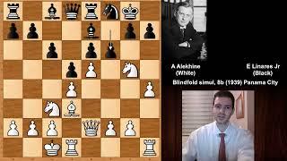 Alexander Alekhine vs Enrique Linares Jr (1939)