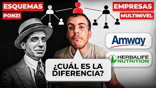 Esquema Ponzi vs Empresas de Multinivel (Diferencias)