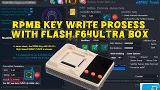 Rpmb key write prosess with flash f64ultra #flash64 #thefonefix #bharattechnology #mobiletraining