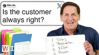 Mark Cuban Answers Business Questions From Twitter | Tech Support | WIRED