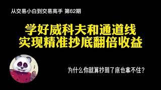 【第62期】如何利用“威科夫+通道线”实现精准抄底 #威科夫 #价格行为 #量价分析 #比特币 #山寨币