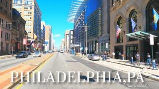 Philadelphia, PA - 4K Scenic Dash Tour