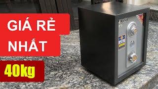 Két sắt K25 - Giá Rẻ Tốt Nhất Thị Trường - Một Chiếc Két sắt mini chống cháy Việt Tiệp | Kettot