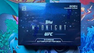 2024 UFC Topps Midnight Hobby Box