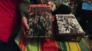 asmr unboxing of marvel´s the stand omnibus