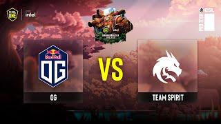 Dota2 - OG vs Team Spirit - Game 2 - ESL One Birmingham 2024 - Group B