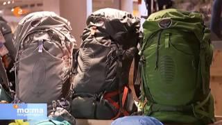 ZDF Morgenmagazin Service: Kauf- und Packtipps für den richtigen Wanderrucksack