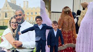 Foreigner at Indian Wedding Experience in England