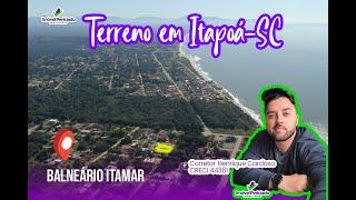 Terreno no Balneário Itamar em Itapoá-SC - #InvistaemItapoá #corretor_henriquecardoso